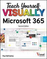 Teach Yourself VISUALLY Microsoft 365 2nd edition