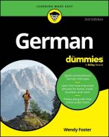 German For Dummies 3rd edition