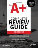 CompTIA Aplus Complete Review Guide: Core 1 Exam 220-1201 and Core 2 Exam 220-1202 6th edition