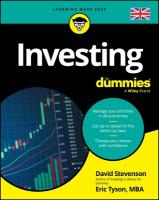 Investing For Dummies, UK Edition 5th edition