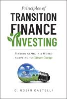 Principles of Transition Finance Investing: Systematic Portfolio Building in The Era of Climate Change
