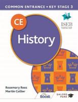 Common Entrance 13plus History for ISEB CE and KS3