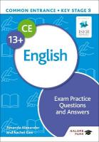 Common Entrance 13plus English Exam Practice Questions and Answers