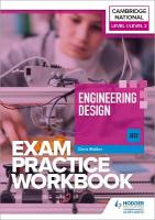 Level 1/Level 2 Cambridge National in Engineering Design (J822) Exam  Practice Workbook