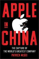 Apple in China: The Capture of the World's Greatest Company Export/Airside
