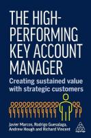 High-Performing Key Account Manager: Creating Sustained Value with Strategic Customers