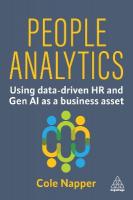 People Analytics: Using data-driven HR and Gen AI as a business asset