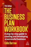 Business Plan Workbook: A Step-By-Step Guide to Creating and Developing a Successful Business 11th Revised edition