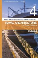 Reeds Vol 4: Naval Architecture for Marine Engineers 6th edition