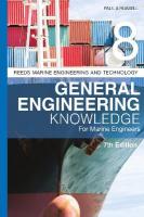 Reeds Vol 8: General Engineering Knowledge for Marine Engineers 7th edition