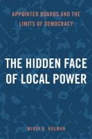Hidden Face of Local Power: Appointed Boards and the Limits of Democracy