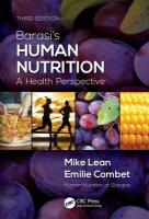 Barasi's Human Nutrition: A Health Perspective, Third Edition 3rd edition