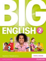 Big English Level 2 Pupil's Book