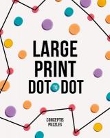 Large Print Dot-to-Dot Large type / large print