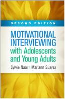 Motivational Interviewing with Adolescents and Young Adults, Second Edition 2nd edition