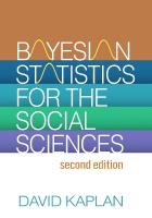 Bayesian Statistics for the Social Sciences, Second Edition 2nd edition