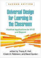 Universal Design for Learning in the Classroom, Second Edition: Practical Applications for K-12 and Beyond 2nd edition