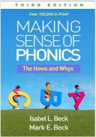 Making Sense of Phonics, Third Edition: The Hows and Whys 3rd edition