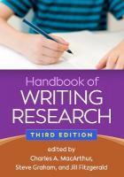 Handbook of Writing Research, Third Edition 3rd edition
