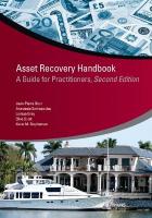 Asset Recovery Handbook: A Guide for Practitioners, Second Edition Second Edition