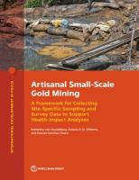 Artisanal Small-Scale Gold Mining: A Framework for Collecting Site-Specific Sampling and Survey Data to Support  Health-Impact Analyses