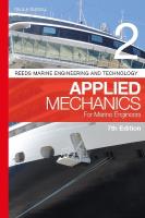 Reeds Vol 2: Applied Mechanics for Marine Engineers 7th edition