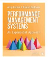 Performance Management Systems: An Experiential Approach