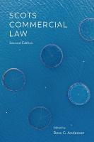Scots Commercial Law 2nd edition