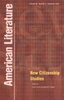 New Citizenship Studies