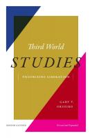 Third World Studies: Theorizing Liberation Second Edition, Revised