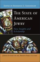 State of American Jewry: New Insights and Scholarship