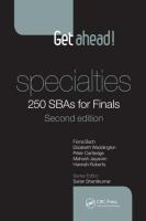 Get ahead! Specialties: 250 SBAs for Finals 2nd edition