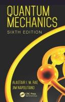 Quantum Mechanics 6th edition