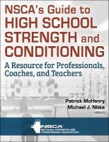 NSCA's Guide to High School Strength and Conditioning New edition