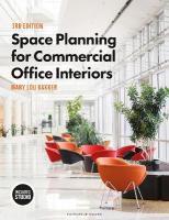 Space Planning for Commercial Office Interiors 3rd edition