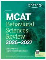MCAT Behavioral Sciences Review 2026-2027: Online plus Book