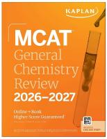 MCAT General Chemistry Review 2026-2027: Online plus Book
