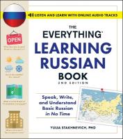 Everything Learning Russian Book, 2nd Edition: Speak, Write, and Understand Basic Russian in No Time