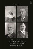 McCawley and Trethowan - The Chaos of Politics and the Integrity of Law -  Volume 1: McCawley