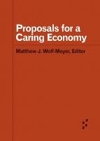 Proposals for a Caring Economy