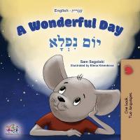 A Wonderful Day (English Hebrew Bilingual Children's Book) Large type / large print edition
