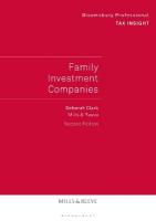 Family Investment Companies -  2nd edition 2nd edition