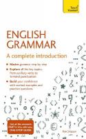 English Grammar: A complete introduction