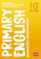 Primary English: Knowledge and Understanding 10th Revised edition