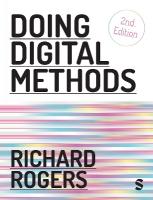 Doing Digital Methods 2nd Revised edition