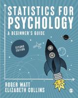 Statistics for Psychology: A Beginners Guide 2nd Revised edition
