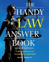 Handy Law Answer Book 2nd New edition