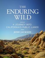 Enduring Wild: A Journey into California's Public Lands