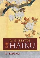 Haiku (Volume II): Spring Bilingual edition