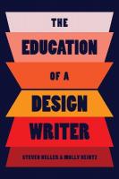 Education of a Design Writer